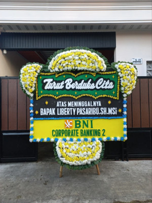 Papan Bunga Duka di Babelan