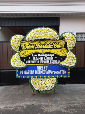 Papan Bunga Duka di Babelan