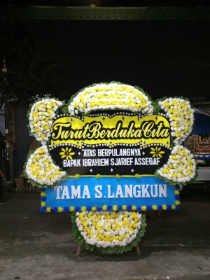Papan Bunga Duka di Babelan
