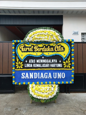 Papan Bunga Duka di Babelan