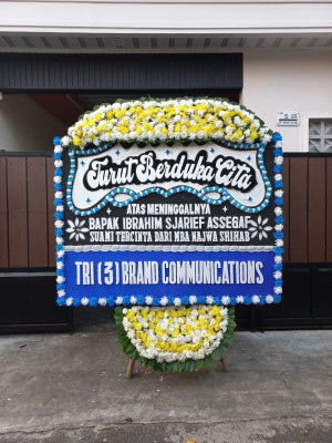 Papan Bunga Duka di Babelan